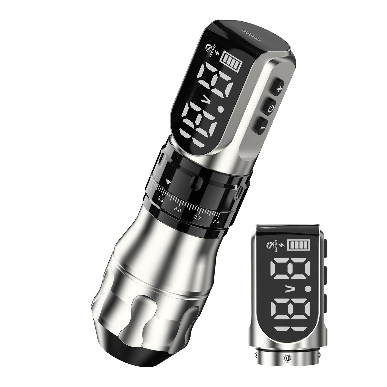 New Tattoo Machine T9 Wireless Adjustable Stroke Rotary Tattoo Pen with LED Display For Tattoo Artists Studio Tattooists