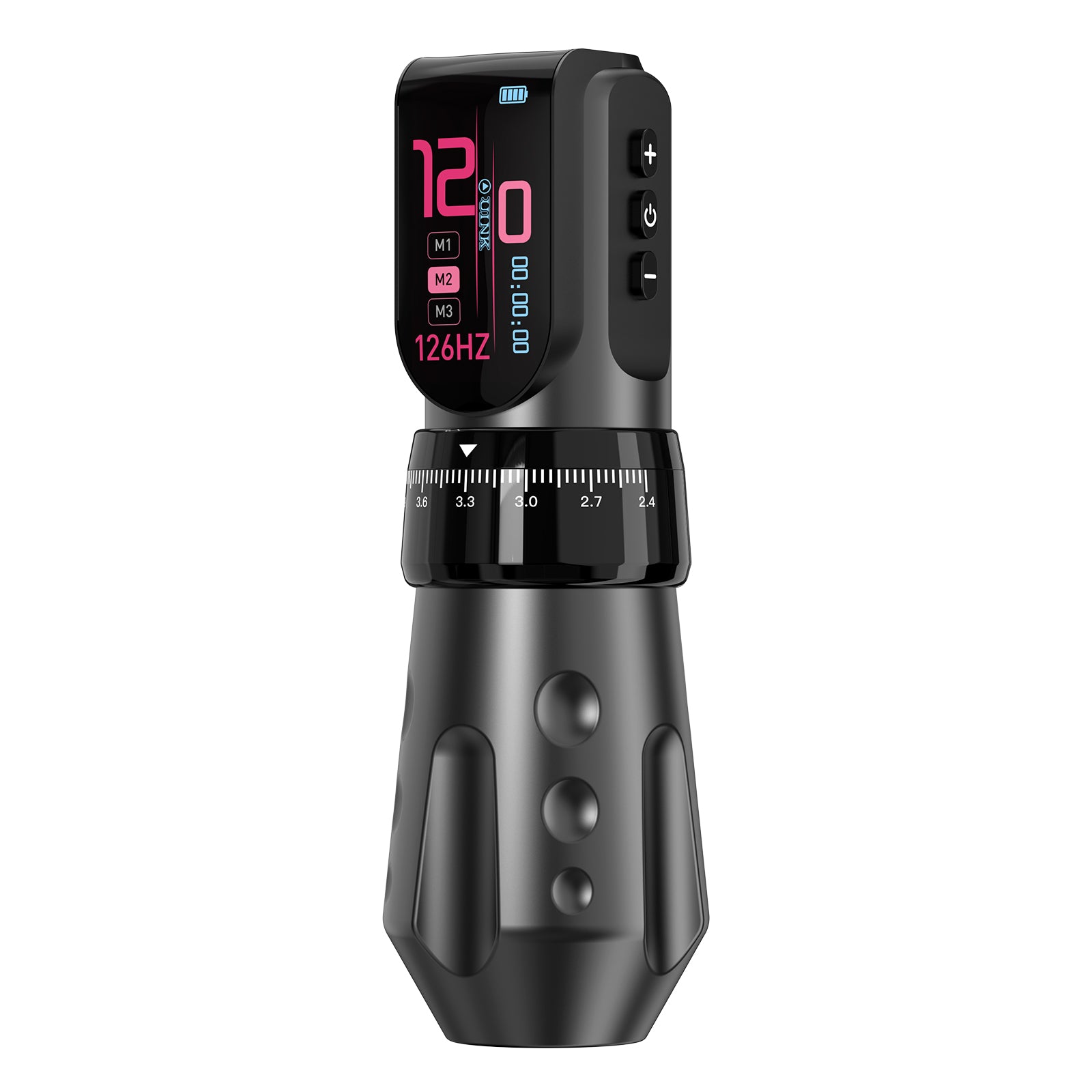 UINK Professional Wireless Tattoo Machine Pen Digital Screen Adjustable Stroke Rotary Tattoo Gun for Tattoo Artists