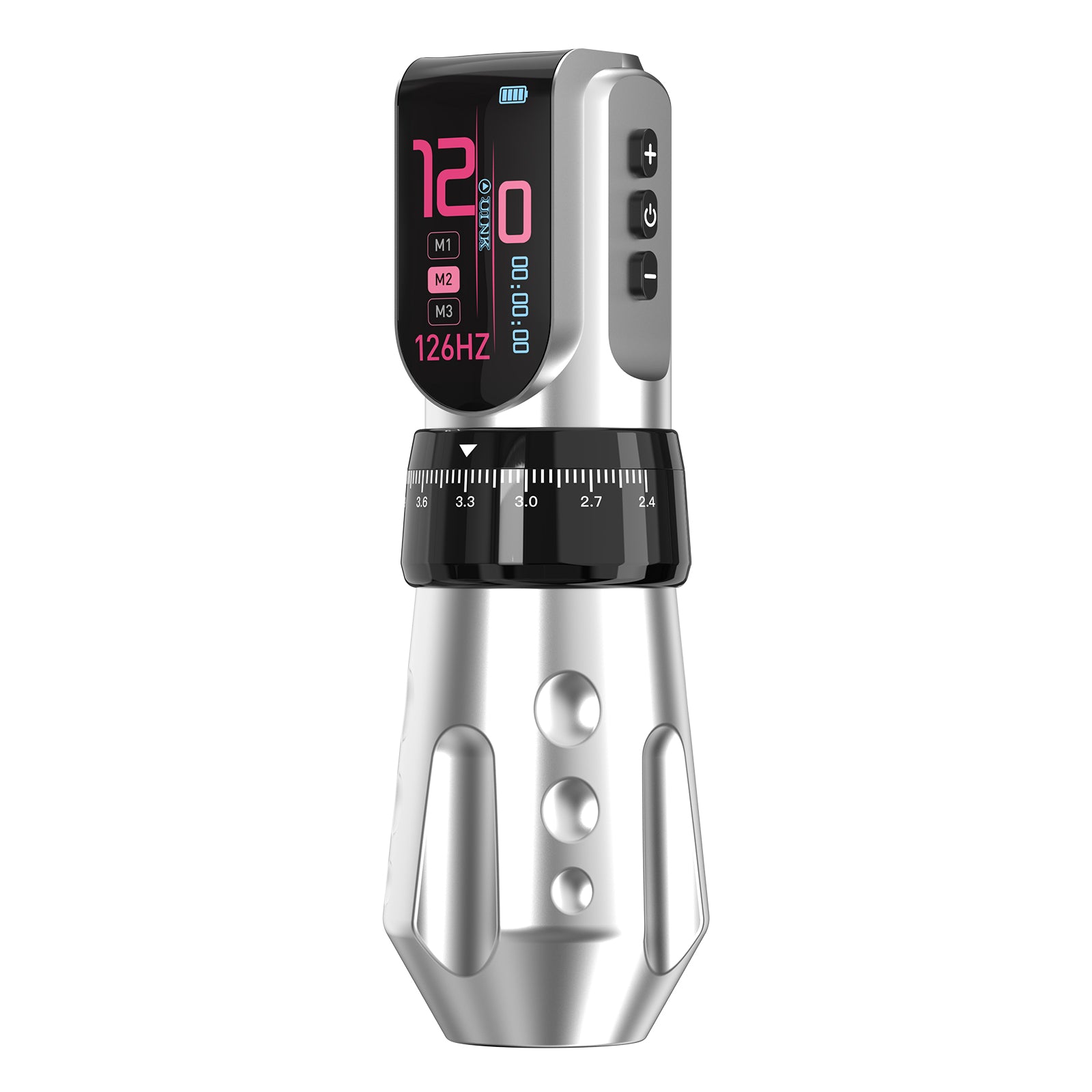 UINK Professional Wireless Tattoo Machine Pen Digital Screen Adjustable Stroke Rotary Tattoo Gun for Tattoo Artists